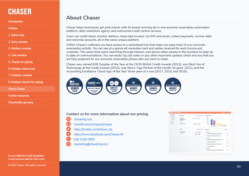 8 most effective email templates for Xero users